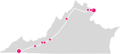 Mapa de ritmo de las Tierras Altas
